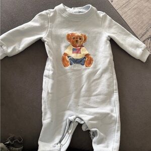 Kids Blue Bear One Piece